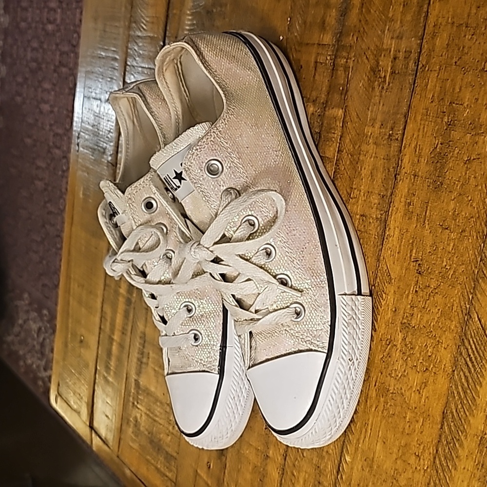 Converse All-Star sparkly/iridescent size 8 (EUR 39) - Picture 1 of 8